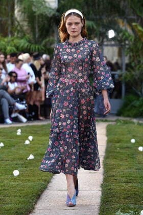 Milan Fashion Week, Women Spring Summer 2020. Milan, Women s Fashion, Spring Summer 2020. Luisa Beccaria catwalk Pictured: model  Copyright: xBlufotox xIPAx xFotosickix