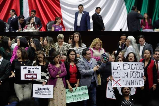 September 19, 2019 EUM20190919NAC57 JPG MEXICO CITY Congress Congress Deputies September 19, 2019 Chamber of Deputies during session discussing secondary laws of educational reform Photo Agency EL UNIVERSALIvan StephensEELG  - ZUMAu78_ 20190919_zaf_u78_057 Copyright: xElxUniversalx