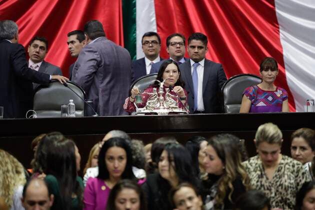 September 19, 2019 EUM20190919NAC59 JPG MEXICO CITY Congress Congress Deputies September 19, 2019 Chamber of Deputies during session discussing secondary laws of educational reform Photo Agency EL UNIVERSALIvan StephensEELG  - ZUMAu78_ 20190919_zaf_u78_059 Copyright: xElxUniversalx
