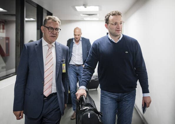 Federal Health Minister Jens Spahn CDU Arriving in Mexico City on 19 09 2019 Mexico City Mexico City Mexico Copyright: xXanderxHeinl photothek.netx