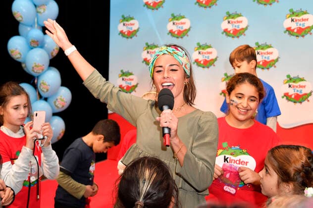 Sarah Lombardi at Ferrero kinderTag 2019 in Radialsystem V Berlin, 19 09 2019 Foto:xF.xKernx xFuturexImage