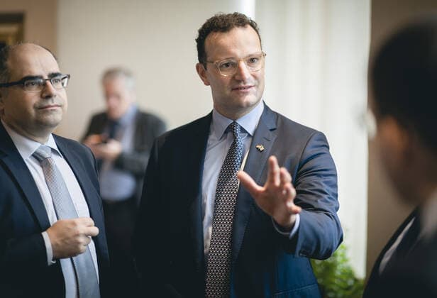 Federal Minister of Health Jens Spahn CDU In the context of a meeting with the German Mexican Chamber of Commerce CAMEXA and German companies from the health sector on 20 09 2019 in Mexico City Mexico City Mexico Mexico City Mexico Copyright: xXanderxHeinl photothek.netx