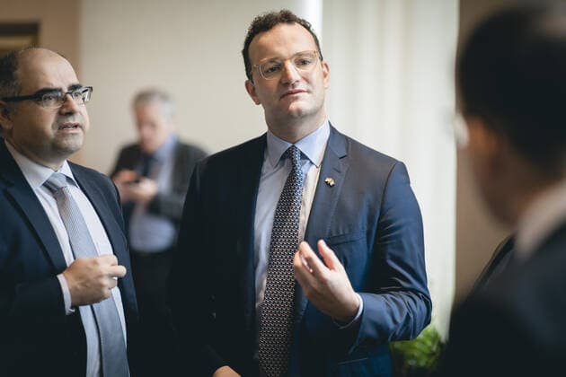 Federal Minister of Health Jens Spahn CDU In the context of a meeting with the German Mexican Chamber of Commerce CAMEXA and German companies from the health sector on 20 09 2019 in Mexico City Mexico City Mexico Mexico City Mexico Copyright: xXanderxHeinl photothek.netx