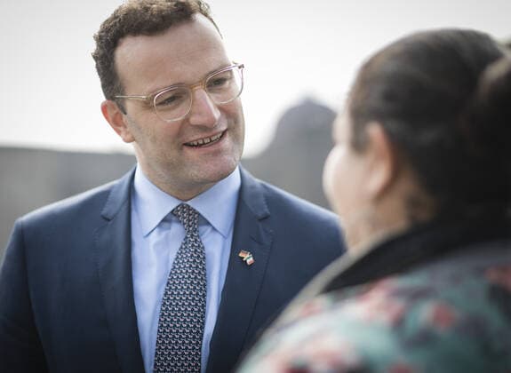 Federal Minister of Health Jens Spahn CDU As part of a tour of the historic city centre of Mexico City on 20 09 2019 Mexico City Mexico City Mexico Copyright: xXanderxHeinl photothek.netx