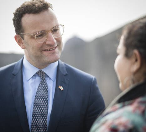 Federal Minister of Health Jens Spahn CDU As part of a tour of the historic city centre of Mexico City on 20 09 2019 Mexico City Mexico City Mexico Copyright: xXanderxHeinl photothek.netx
