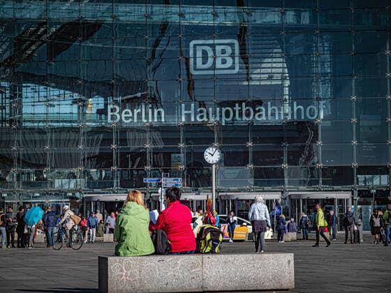 Berlin, Main Station HBF Berlin Main Station