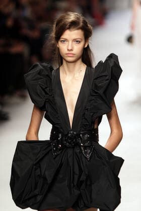 Milan Fashion Week, Women Spring Summer 2020. Milan, Women s Fashion, Spring Summer 2020. PHILOSOPHY catwalk. Pictured: model  Copyright: xPaoloxDilettox xIPAx xPaoloxDilettox