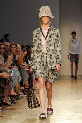 Milan Fashion Week, Women Spring Summer 2020. Milan, Women s Fashion, Spring Summer 2020. Cividini catwalk Pictured: model  Copyright: x xIPAx xFotosickix