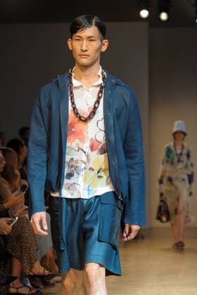 Milan Fashion Week, Women Spring Summer 2020. Milan, Women s Fashion, Spring Summer 2020. Cividini catwalk Pictured: model  Copyright: x xIPAx xFotosickix