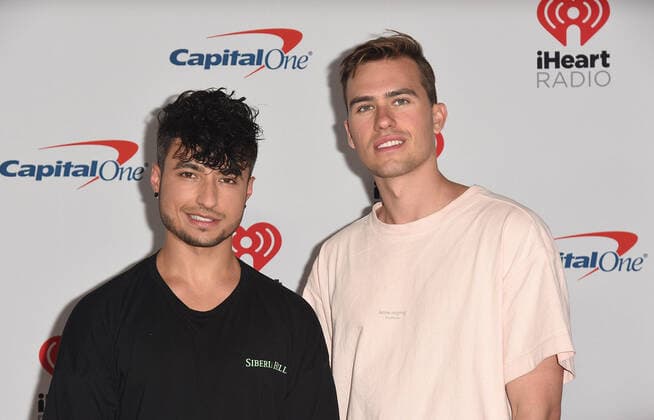 September 21, 2019, Las Vegas, NV, USA: LAS VEGAS, NV - SEPTEMBER 21:Loud Luxury - Andrew Fedyk and Joe Depace attend the iHeartRadio Music Festival at T-Mobile Arena on September 21, 2019 in Las Vegas, Nevada. Photo: imageSPACE Las Vegas USA - ZUMAs181 20190921_zea_s181_347 Copyright: xImagespacex