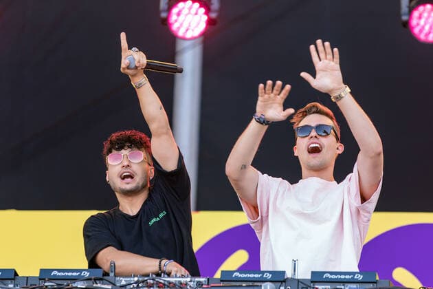 September 21, 2019, Las Vegas, Nevada, U.S: JOE DEPACE and ANDREW FEDYK of Loud Luxury during the iHeartMusic Festival Daytime Village at Las Vegas Festival Grounds in Las Vegas, Nevada Las Vegas U.S. - ZUMAs135 20190921_zap_s135_006 Copyright: xDanielxDeSloverx