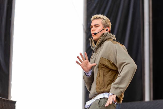 September 21, 2019, Las Vegas, Nevada, U.S: ZABDIEL DE JESUS of CNCO during the iHeartMusic Festival Daytime Village at Las Vegas Festival Grounds in Las Vegas, Nevada Las Vegas U.S. - ZUMAs135 20190921_zap_s135_008 Copyright: xDanielxDeSloverx