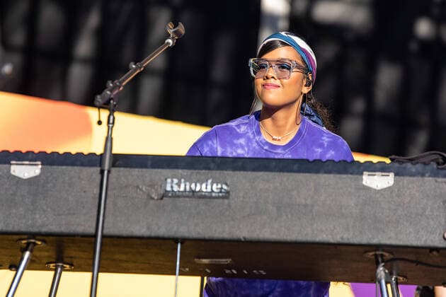 September 21, 2019, Las Vegas, Nevada, U.S: H.E.R. (GABRIELLA WILSON) during the iHeartMusic Festival Daytime Village at Las Vegas Festival Grounds in Las Vegas, Nevada Las Vegas U.S. - ZUMAs135 20190921_zap_s135_172 Copyright: xDanielxDeSloverx