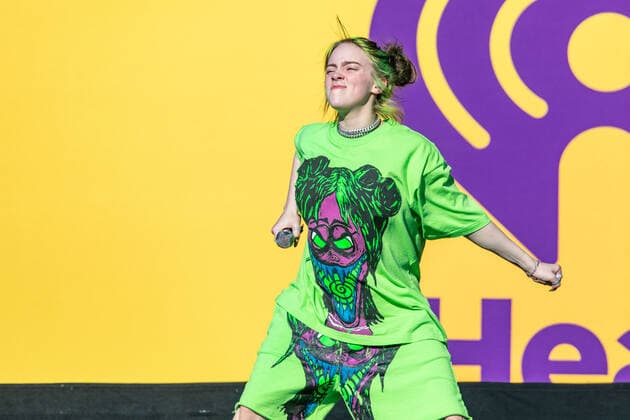 September 21, 2019, Las Vegas, Nevada, U.S: BILLIE EILISH during the iHeartMusic Festival Daytime Village at Las Vegas Festival Grounds in Las Vegas, Nevada Las Vegas U.S. - ZUMAs135 20190921_zap_s135_163 Copyright: xDanielxDeSloverx