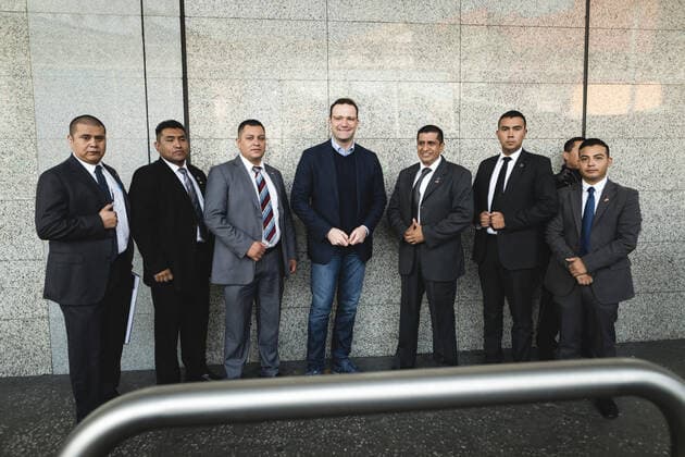 Federal Health Minister Jens Spahn CDU as part of his departure from Mexico City, 21 09 2019 Mexico City Mexico Mexico Copyright: xXanderxHeinl photothek.netx