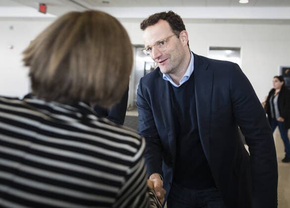 Federal Health Minister Jens Spahn CDU on his arrival in Washington on 21 09 2019 Washington USA Copyright: xXanderxHeinl photothek.netx