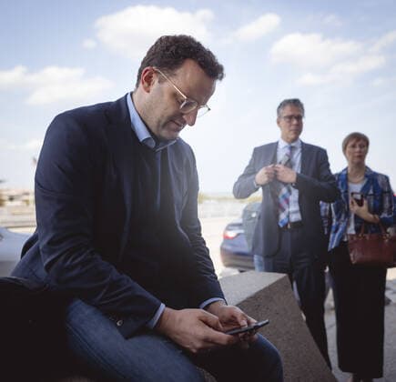 Federal Health Minister Jens Spahn CDU on his arrival in Washington on 21 09 2019 Washington USA Copyright: xXanderxHeinl photothek.netx