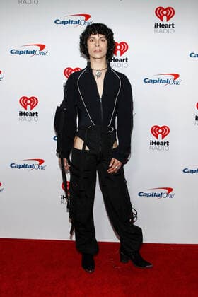 Jonny Beauchamp arrives for the iHeartRadio Music Festival at the T-Mobile Arena in Las Vegas, Nevada on Saturday, September 21, 2019.  LAV2019092157 JAMESxATOA
