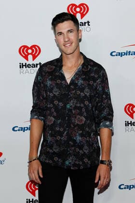 Caleb Shapiro arrives for the iHeartRadio Music Festival at the T-Mobile Arena in Las Vegas, Nevada on Saturday, September 21, 2019.  LAV2019092164 JAMESxATOA