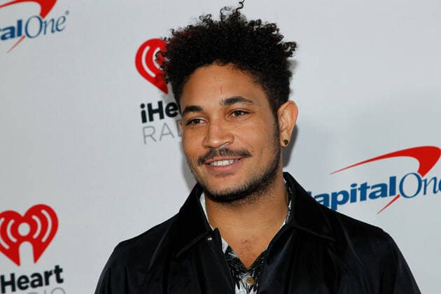 Bryce Vine arrives for the iHeartRadio Music Festival at the T-Mobile Arena in Las Vegas, Nevada on Saturday, September 21, 2019.  LAV2019092190 JAMESxATOA