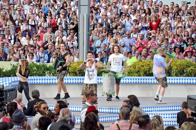 ZDF Fernsehgarten Die Draufgänger during the ZDF entertainment show Fernsehgarten am 22 09 2019 in Mainz 20190922MWI4039