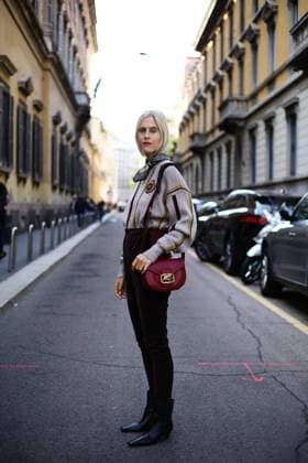 Linda Tol attending the Etro show during Milan Fashion Week - Sept 20, 2019 - MFW: Spring 2020 Street Style Day 3, Milan France  Copyright: xValentinaxRanierix VR_MFW2019092087