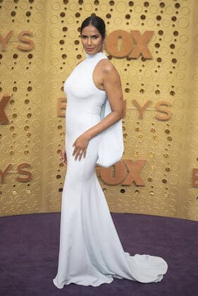 September 22, 2019, Los Angeles, California, U.S: Padma Lakshmi on the red carpet of the 71st Emmy Awards held at the Microsoft Theater on Sunday September 22, 2019 in Los Angeles, California. JAVIER ROJAS PI Los Angeles U.S. - ZUMAp124 20190922_zaa_p124_090 Copyright: xJavierxRojasx