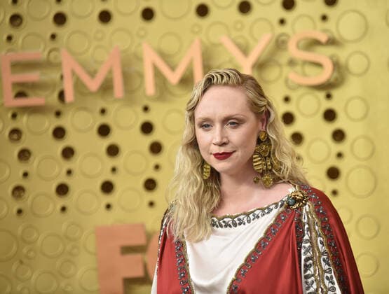 Gwendoline Christie arrives for the 71st annual Primetime Emmy Awards held at the Microsoft Theater in downtown Los Angeles on Sunday, September 22, 2019.  LAP201909221130 CHRISTINExCHEW