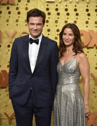 Jason Bateman and Amanda Anka arrive for the 71st annual Primetime Emmy Awards held at the Microsoft Theater in downtown Los Angeles on Sunday, September 22, 2019.  LAP20190922207 CHRISTINExCHEW