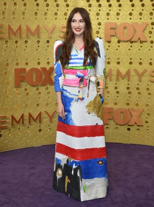 Carice van Houten arrives for the 71st annual Primetime Emmy Awards held at the Microsoft Theater in downtown Los Angeles on Sunday, September 22, 2019.  LAP201909221153 CHRISTINExCHEW