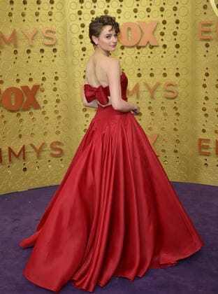 Joey King arrives for the 71st annual Primetime Emmy Awards held at the Microsoft Theater in downtown Los Angeles on Sunday, September 22, 2019.  LAP201909221155 CHRISTINExCHEW