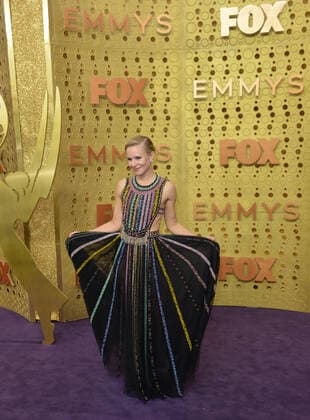 Kristen Bell arrives for the 71st annual Primetime Emmy Awards held at the Microsoft Theater in downtown Los Angeles on Sunday, September 22, 2019.  LAP201909221164 CHRISTINExCHEW