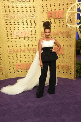 September 22, 2019, Los Angeles, California, USA: Melanie Liburd during red carpet arrivals for the 71st Emmy Awards, held at the Microsoft Theater. Los Angeles USA  - ZUMA 20190922_mda_h84_098 Copyright: xKathyxHutchinsx