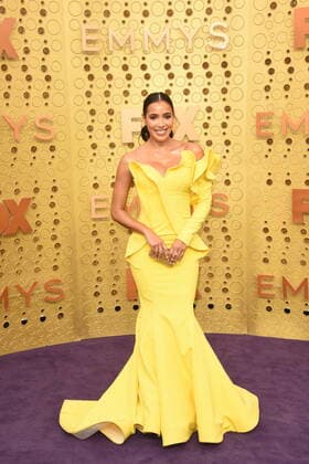 September 22, 2019, Los Angeles, California, USA: JULISSA BERMUDEZ at the Primetime Emmy Awards, Arrivals at the Microsoft Theater. Los Angeles USA  - ZUMAy Aw 20190922_mda_h84_073 Copyright: xKathyxHutchinsx