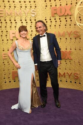 September 22, 2019, Los Angeles, California, USA: Emmanuelle Vaugier, Vince Calandra during red carpet arrivals for the 71st Emmy Awards, held at the Microsoft Theater. Los Angeles USA  - ZUMA 20190922_mda_h84_163 Copyright: xKathyxHutchinsx