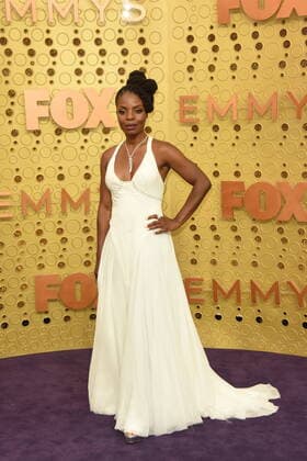September 22, 2019, Los Angeles, California, USA: Marsha Stephanie Blake during red carpet arrivals for the 71st Emmy Awards, at the Microsoft Theater. Los Angeles USA  - ZUMAy Aw 20190922_mda_h84_350 Copyright: xKathyxHutchinsx