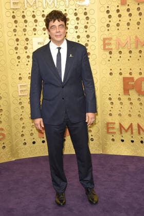 LOS ANGELES - SEP 22: Benicio del Toro at the Primetime Emmy Awards - Arrivals at the Microsoft Theater on September 22, 2019 in Los Angeles, CA  Copyright: xHPAx xIPAx xHutchinsxPhotox