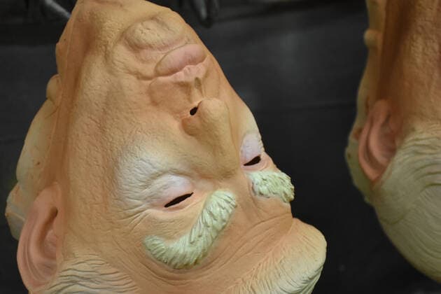 US President President Donald Trump latex mask manufacturing CUERNAVACA, MEXICO - SEPTEMBER 23: masks of U.S president Donald Trump seen during a manufacturing process, to be sold in stores around the world, on September 23, 2019 In Cuernavaca, Mexico  Copyright: xCarlosxTischlerx EYE_05343
