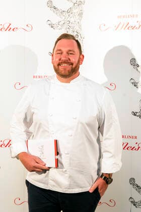 Berliner Meisterkoch 2019 Bjoern Swanson von Golvet at the announcement of the Berliner Meisterkoeche 2019 in Berlin on September 24, 2019 Berliner Meisterkoeche 2019