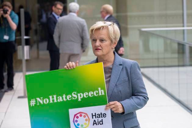 Deutschland, Berlin, Bundestag, Fraktion B90 Grüne, Renate Künast, 24.09.2019 *** Germany, Berlin, Bundestag, B90 Green Group, Renate Künast, 24 09 2019