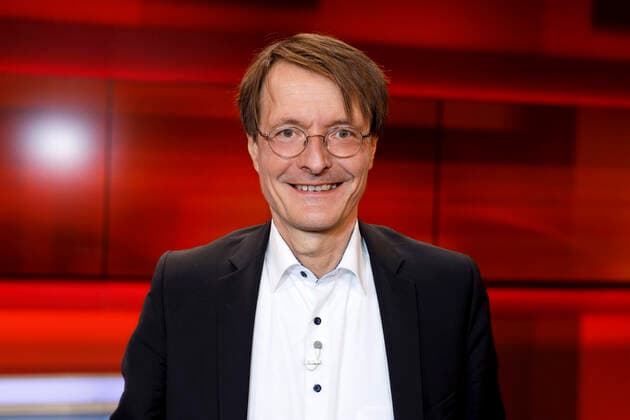 Karl Lauterbach in the ARD talk show hard but fair at WDR Fernsehstudio A Cologne, 23 09 2019 Foto:xC.xHardtx xFuturexImage