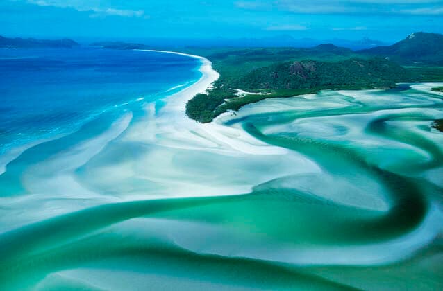 IMAGO Nature: Unsere Erde, Naturschutz, Naturschutzgebiete in Ozeanien Australia - Whitehaven Beach, Whitsunday Island, Queensland. ( ). Great Barrier Reef Marine Park.  Copyright: Jean-PaulxFerrero 10767119