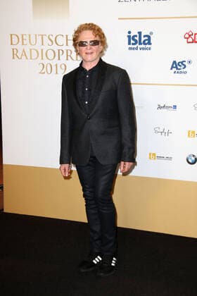 Mick Hucknall, Simply Red singer at the German Radio Award 2019 on 25 09 2019 in Hamburg German Radio Award 2019 in Hamburg