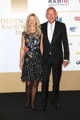 Lutz Marmor and Christina Maria Peukert at the German Radio Prize 2019 on 25 09 2019 in Hamburg German Radio Prize 2019 in Hamburg