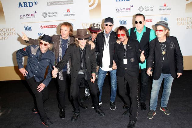 Udo Lindenberg and band at the German Radio Prize 2019 on 25 09 2019 in Hamburg German Radio Prize 2019 in Hamburg