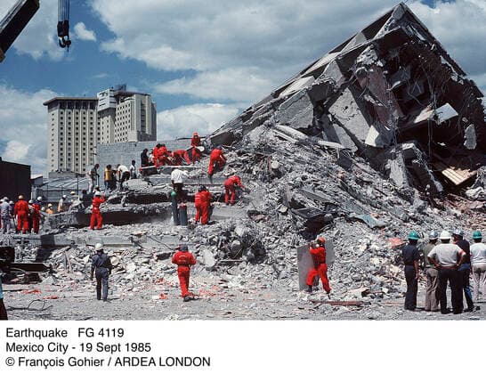 Earthquake. Mexico City - 19 Sept 1985.  Copyright: FrancoisxGohier 10850478
