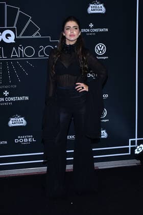 GQ Man of the Year Awards- Arrivals MEXICO CITY, MEXICO - SEPTEMBER 25: Michelle Renaud poses for photos during the black carpet of GQ Man of the Year Awards 2019 at Fronton Mexico on September 25, 2019 in Mexico City, Mexico  Copyright: xCarlosxTischlerx EYE_5177