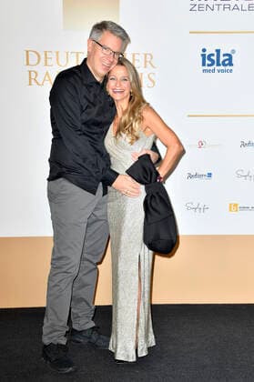Frank Thelen with his wife Nathalie Thelen Sattler at the presentation of the German Radio Prize 2019 in the Elbphilharmonie Hamburg, 25 09 2019 Foto:xF.xKernx xFuturexImage