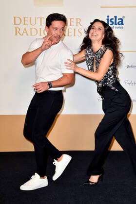 Nico Santos and Lena Meyer Landrut at the presentation of the German Radio Prize 2019 in the Elbphilharmonie Hamburg, 25 09 2019 Foto:xF.xKernx xFuturexImage