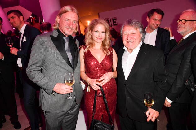 Frank Otto and Peter Urban with their wife Laura at the presentation of the German Radio Prize 2019 in the Elbphilharmonie Hamburg, 25 09 2019 Foto:xF.xKernx xFuturexImage